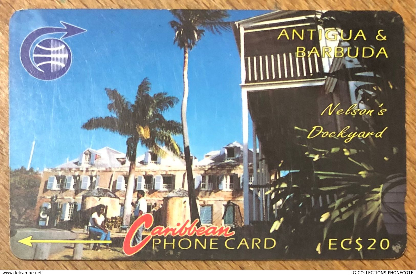 ANTIGUA & BARBUDA EC$ 20 CARIBBEAN CABLE & WIRELESS SCHEDA PREPAID PREPAYÉE TELECARTE TELEFONKARTE PHONECARD - Antigua Y Barbuda