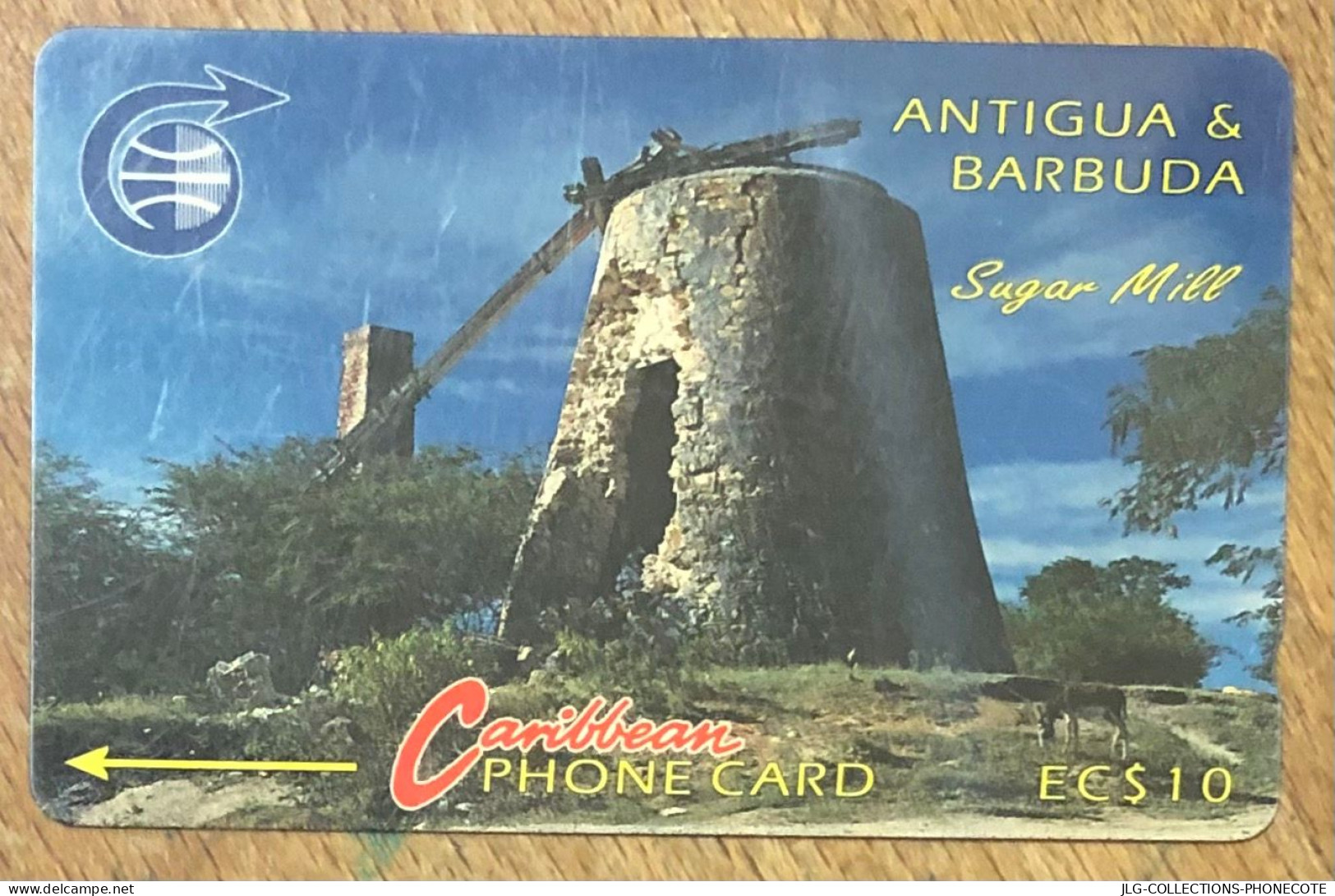 ANTIGUA & BARBUDA SUGAR MILL CARIBBEAN CABLE & WIRELESS SCHEDA PREPAID PREPAYÉE TELECARTE TELEFONKARTE PHONECARD - Antigua Y Barbuda