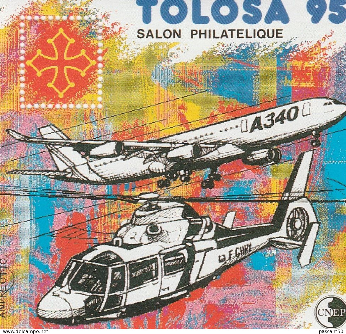 Bloc CNEP N° 20 : Tolosa 1995. Rare, Voir Le Scan. Cote YT : 65 €, Maury : 80 €. - CNEP