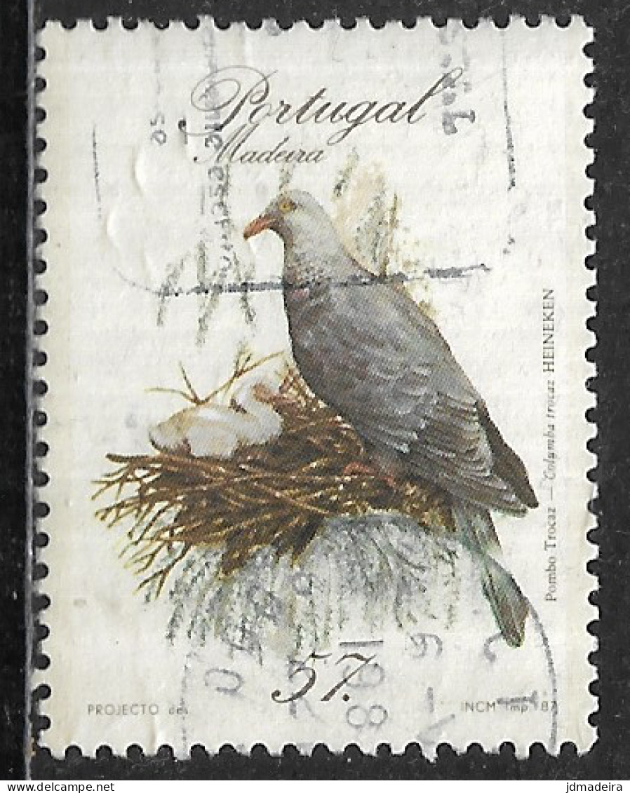 Portugal – 1987 Madeira Birds 57. Used Stamp - Usado