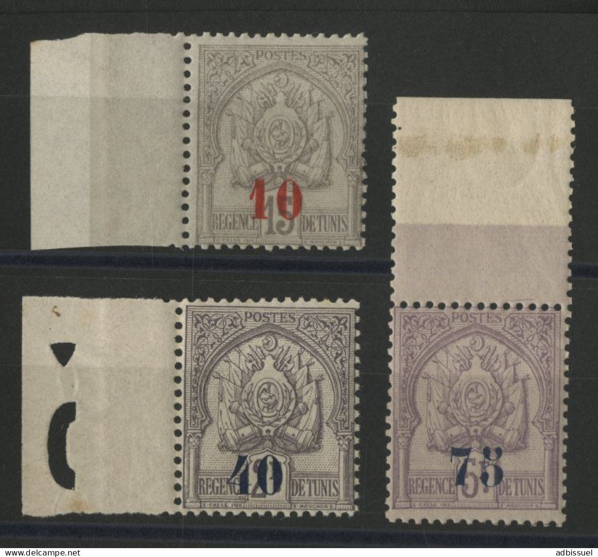 N° 42 + 44 + 45 Neufs ** (MNH) Cote 35 € Tous Avec Un Bord De Feuille. TB - Neufs