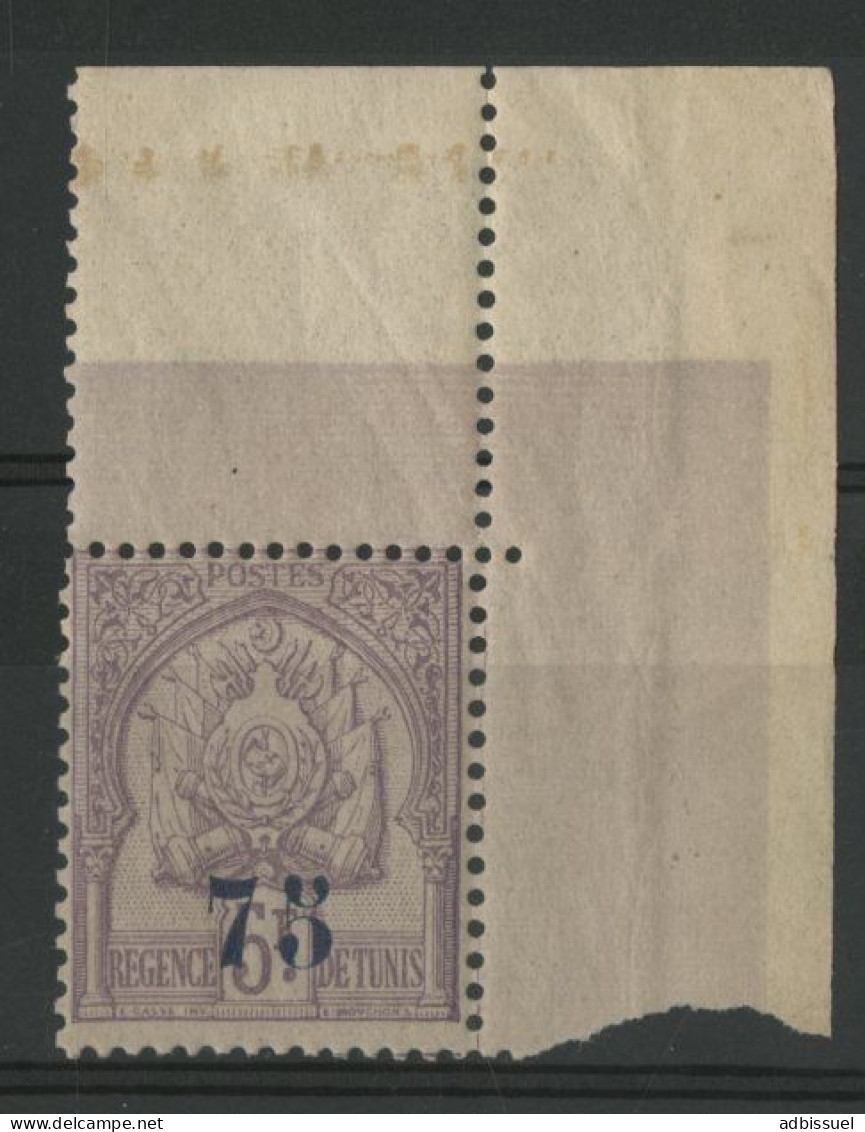 N° 45 Neuf ** (MNH) Cote 14 € 75 Ct Sur 5 Fr Lilas Avec Coin De Feuille. TB - Nuovi