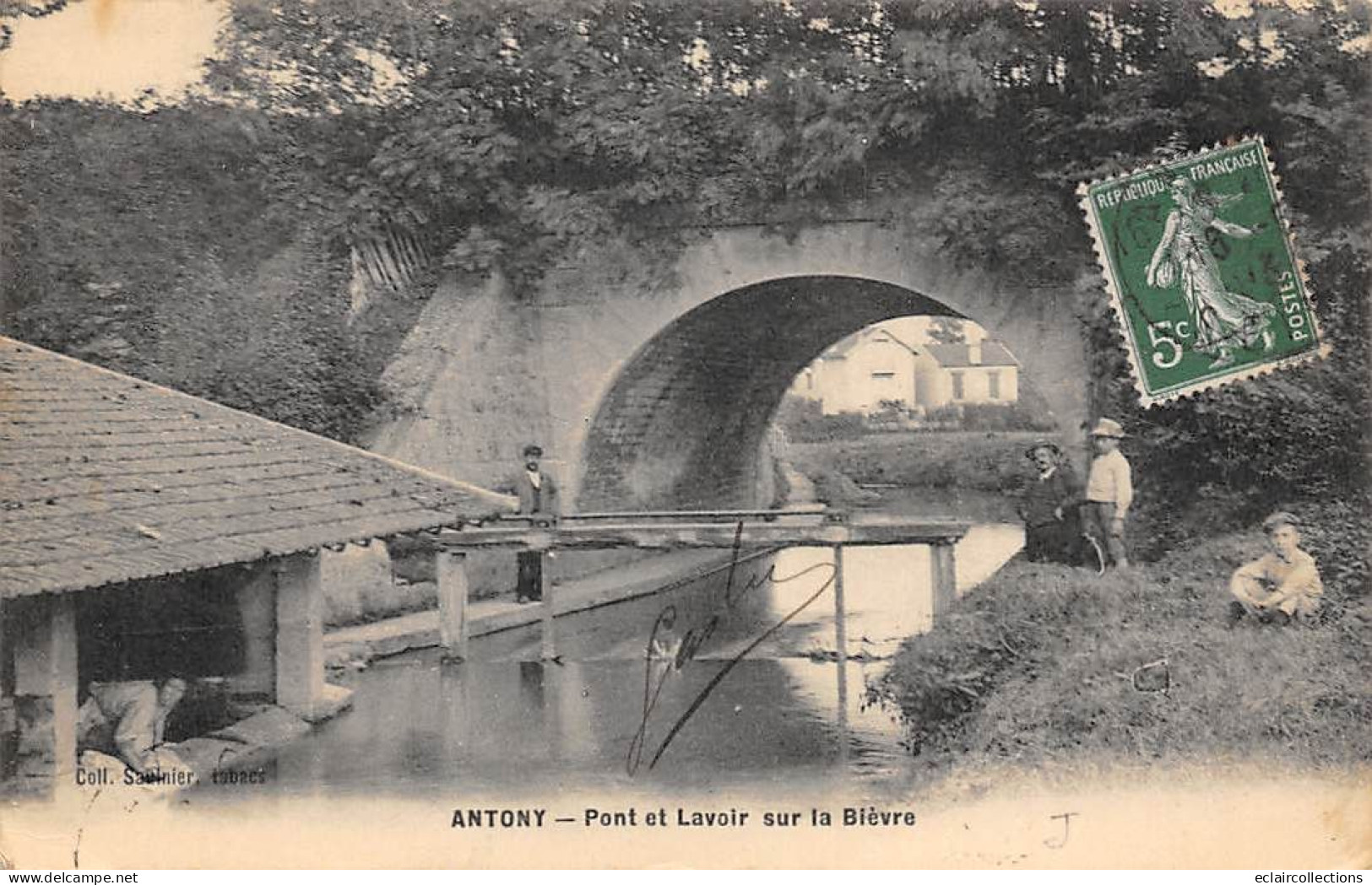 Antony       92       Pont Et Lavoir  Sur La Bièvre           (voir Scan) - Antony