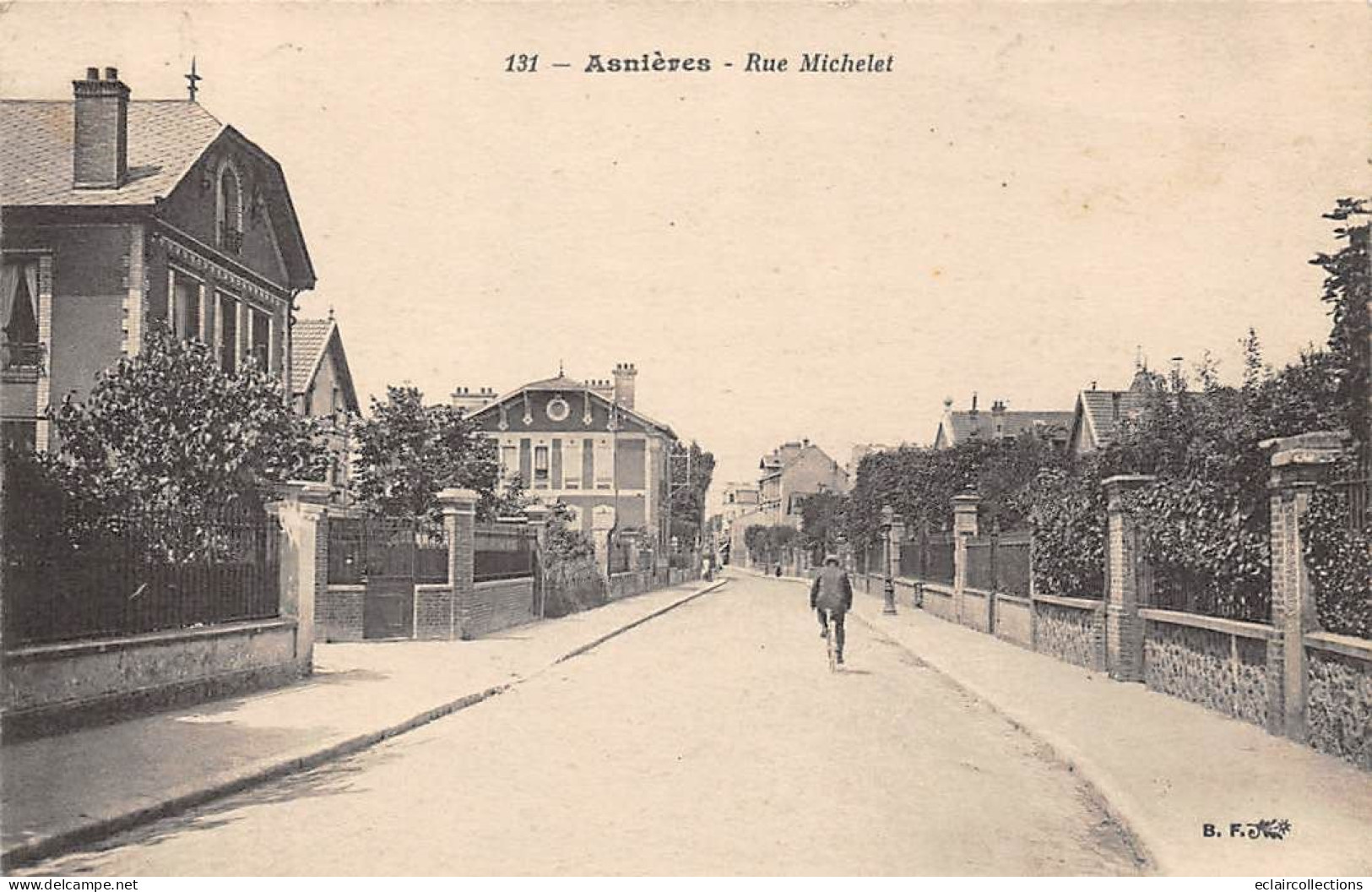 Asnières Sur Seine       92        Rue Michelet           (voir Scan) - Asnieres Sur Seine
