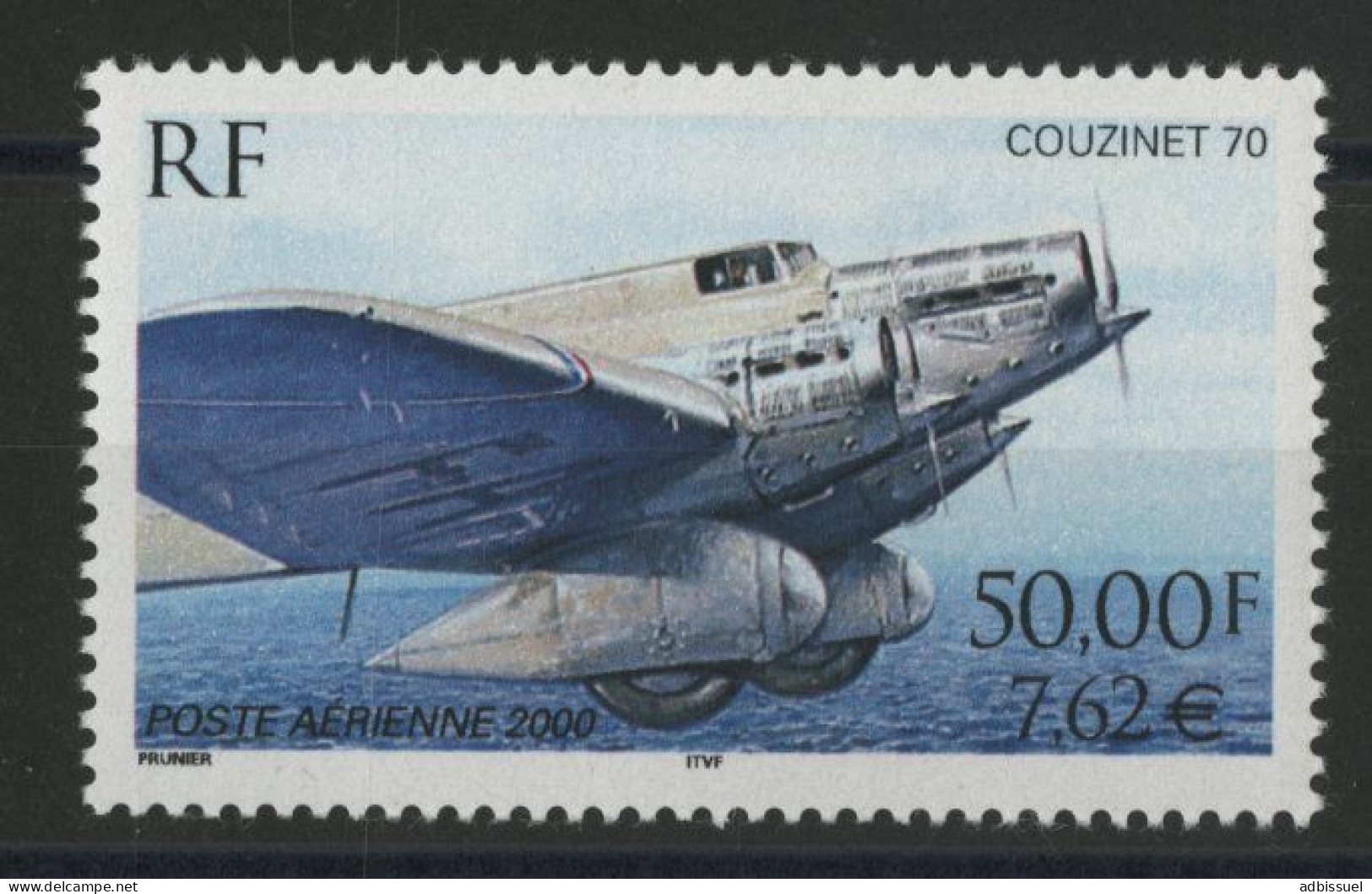 2000 POSTE AERIENNE N° 64 Neuf ** (MNH) Vendu à La Valeur Faciale Qualité TB - 1960-.... Neufs