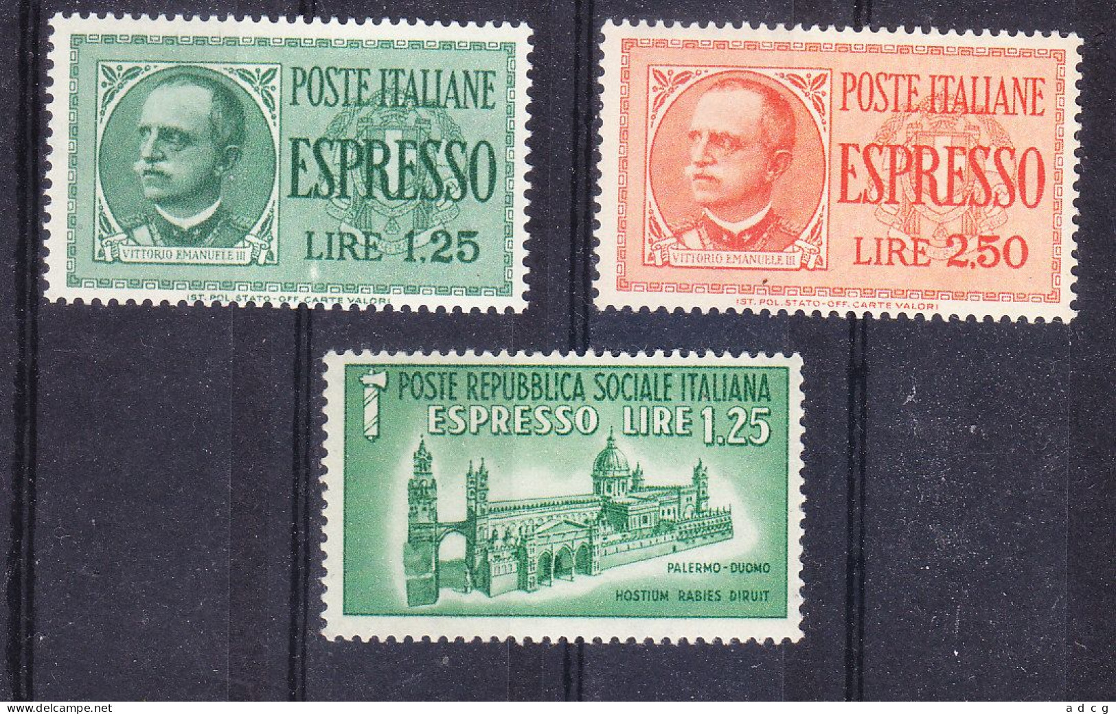 1932 ESPRESSO EFFIGE Serie Completa + MONUMENTI DISTRUTTI NUOVO MNH - Poste Exprèsse