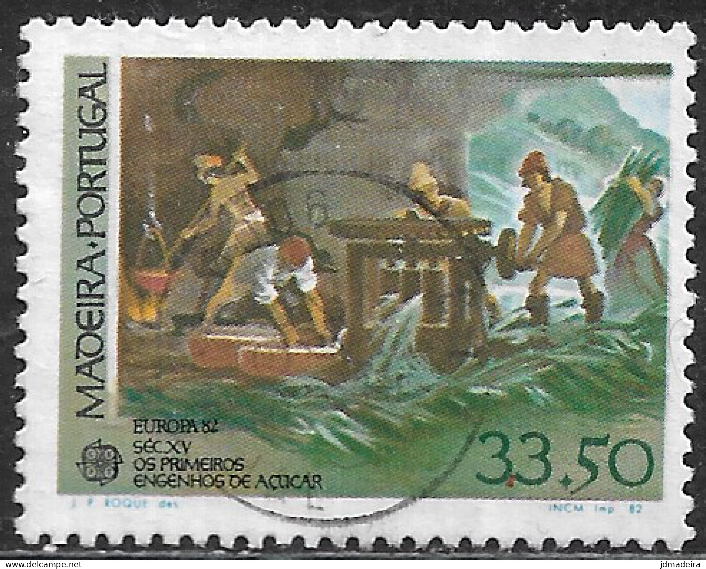 Portugal – 1982 Europa CEPT Madeira 33.50 Used Stamp - Used Stamps