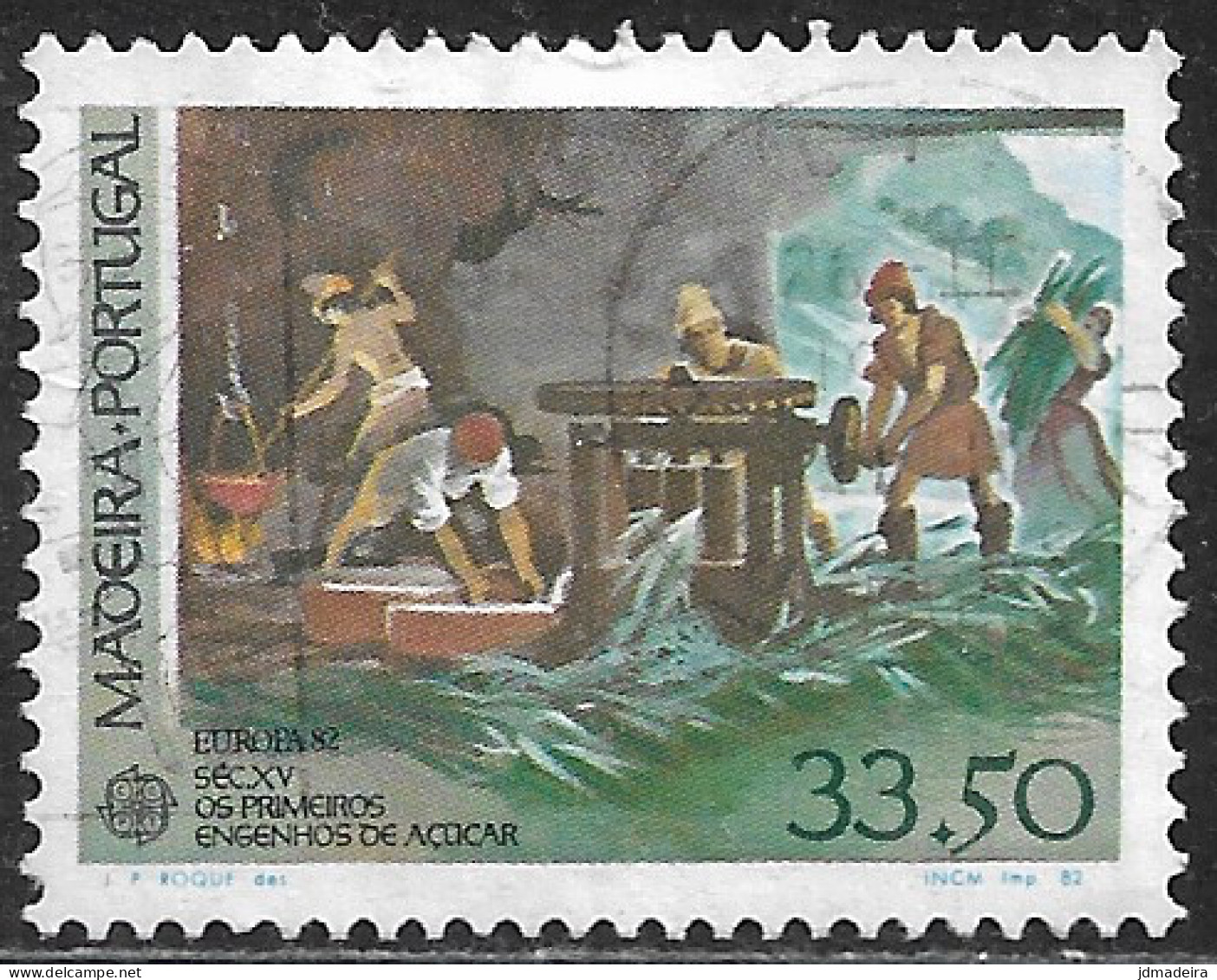 Portugal – 1982 Europa CEPT Madeira 33.50 Used Stamp - Gebruikt