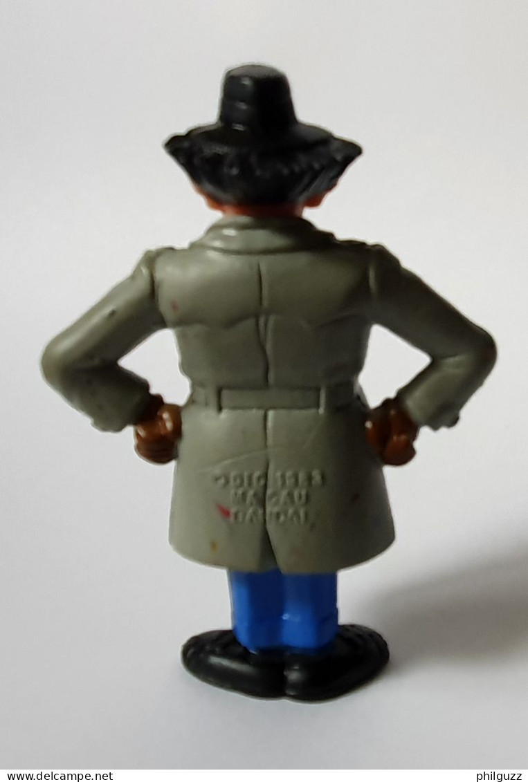 FIGURINE INSPECTEUR GADGET - Inspecteur Mains Sur Les Hanches - BANDAI 1983 (2) - Other & Unclassified