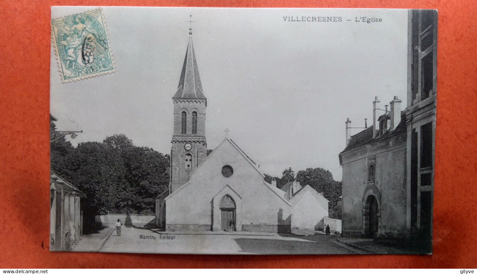 CPA (94) VILLECRESNES. L'église.   (1Abis.016) - Villecresnes