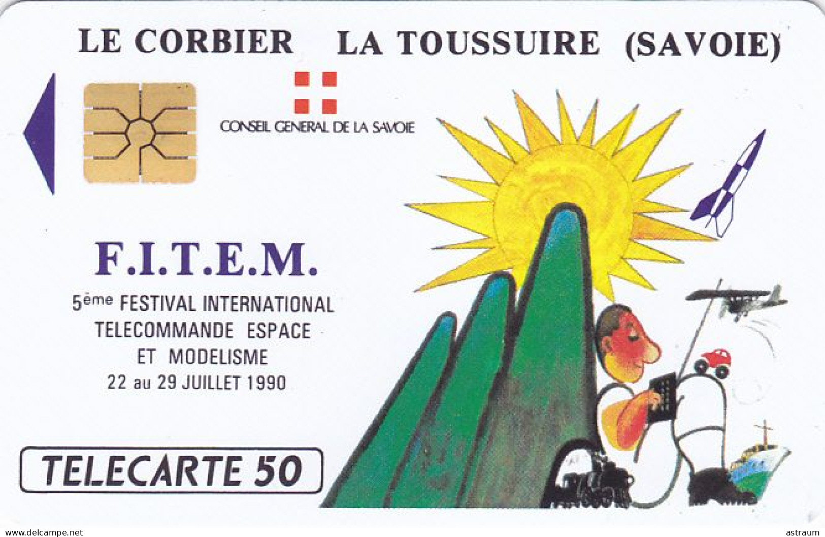 Telecarte Publique F 119 NEUVE - Fitem 1990 - So2 - 50 U - 1989 - 2000 Ex - 1989