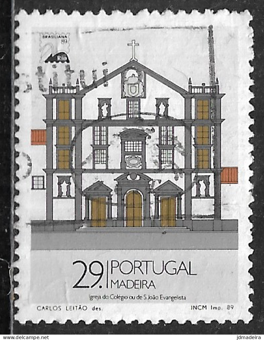 Portugal – 1989 Madeira Monuments 29. Used Stamp - Gebraucht