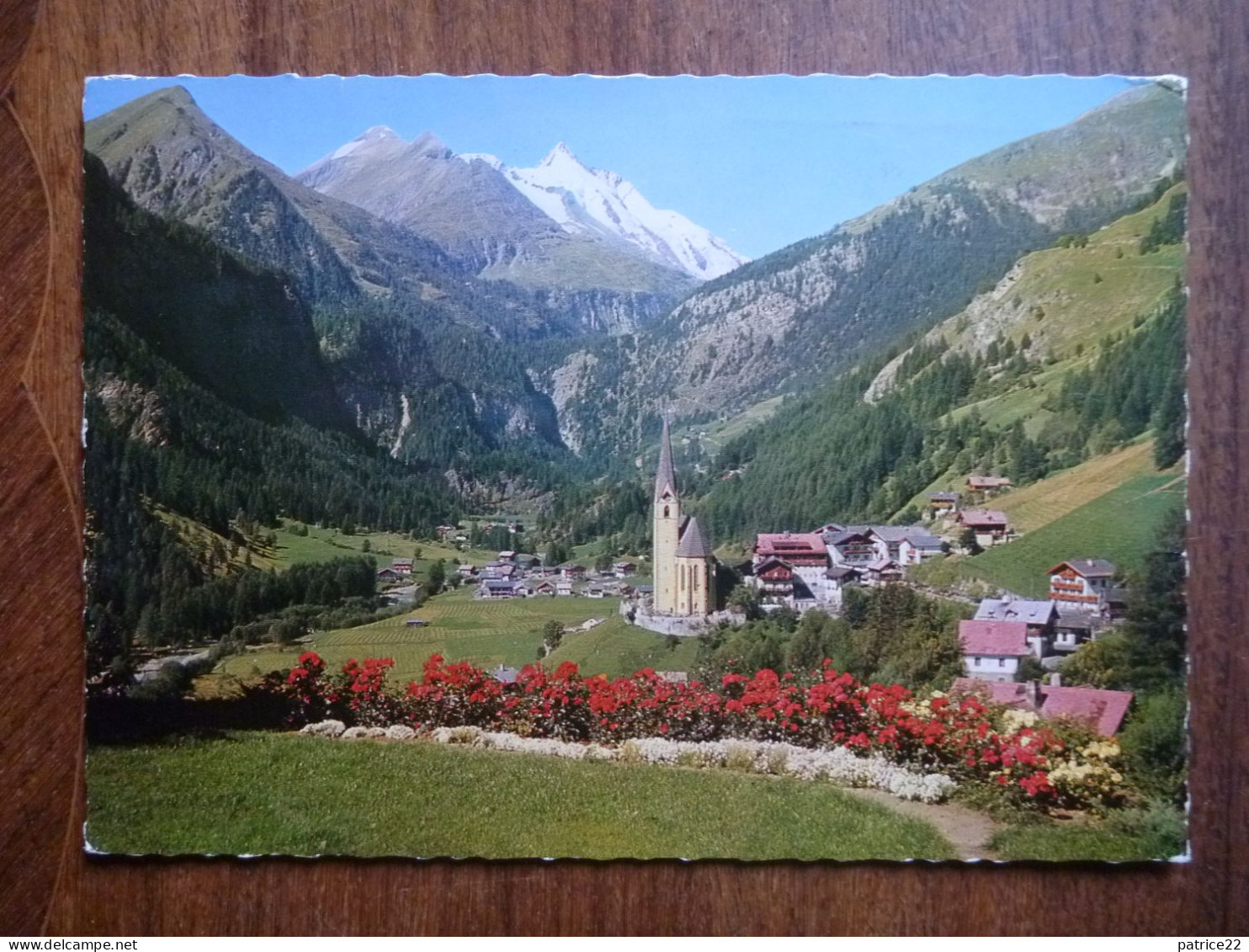 CPSM Timbre Stamp   écrite - HEILIGENBLUT AN DER GROSSGLOCKNER HOCHALPENSTRASSE - Heiligenblut