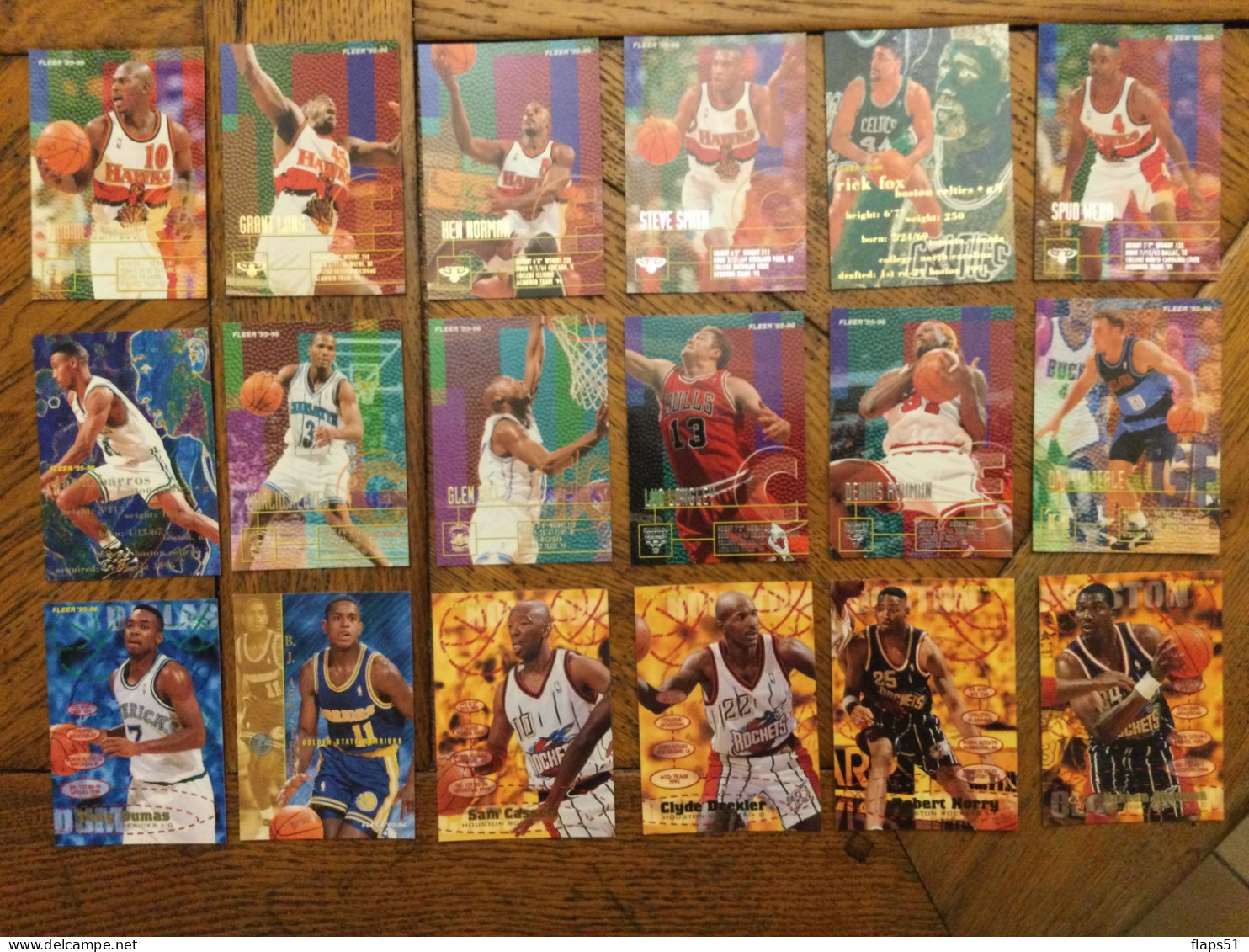 Vends 149 Cartes Fleer 95-96 - Lots