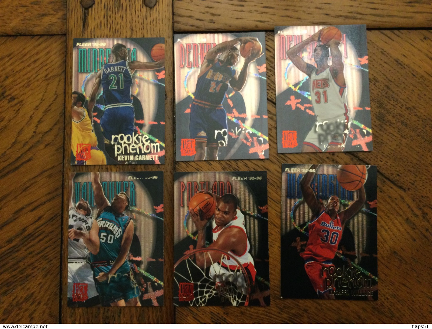 Vends 149 cartes Fleer 95-96