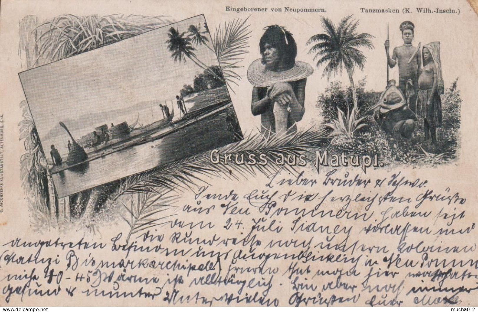 MATUPI - GRUSS AUS - 3 VUES - Papua-Neuguinea