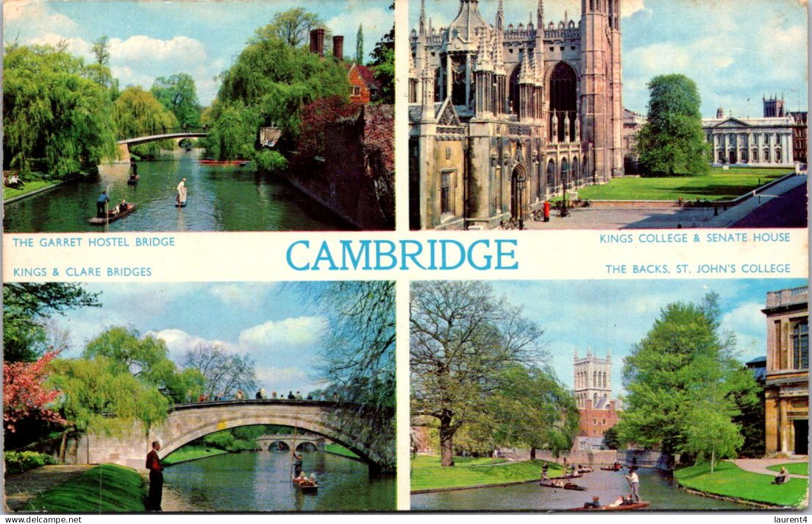 24-11-2023 (3 V 16) UK (posted To Australia In 1953) Cambridge - Cambridge