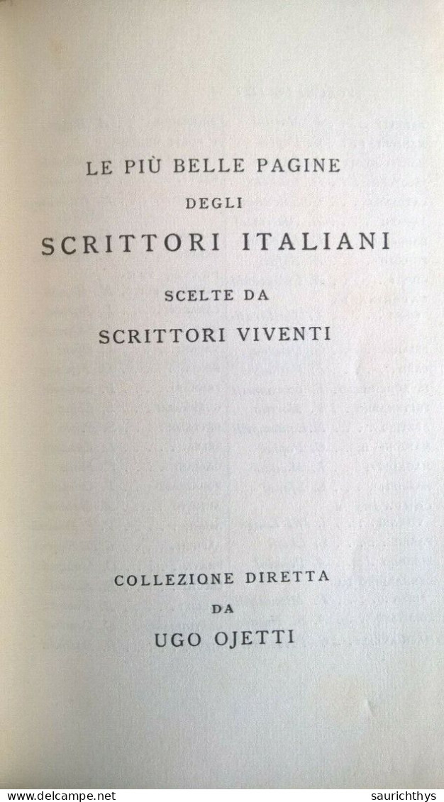 Le Più Belle Pagine Di Vittorio Imbriani Scelte Da Francesco Flora Treves 1929 Collezione Diretta Da Ugo Ojetti - Geschiedenis, Biografie, Filosofie