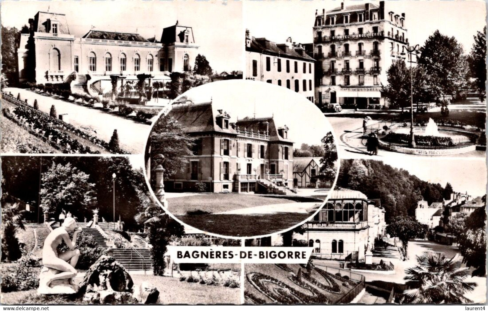 24-11-2023 (3 V 20) Old Postcard - FRANCE - Casino De Bagnères De Bigorre (posted 1956) - Casino