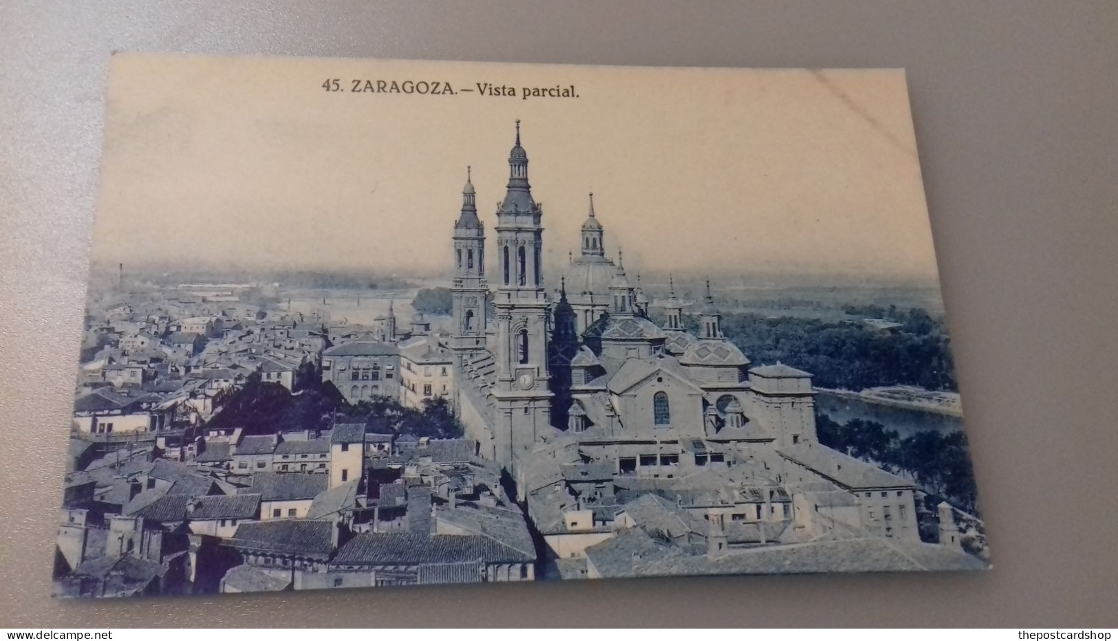 Espagne - SPAIN Zaragoza VISTA PARCIAL No..45 Unused - Zaragoza