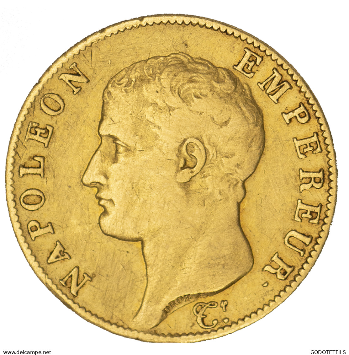 Premier Empire- 40 Francs Napoléon Ier  1806 Turin - 40 Francs (oro)