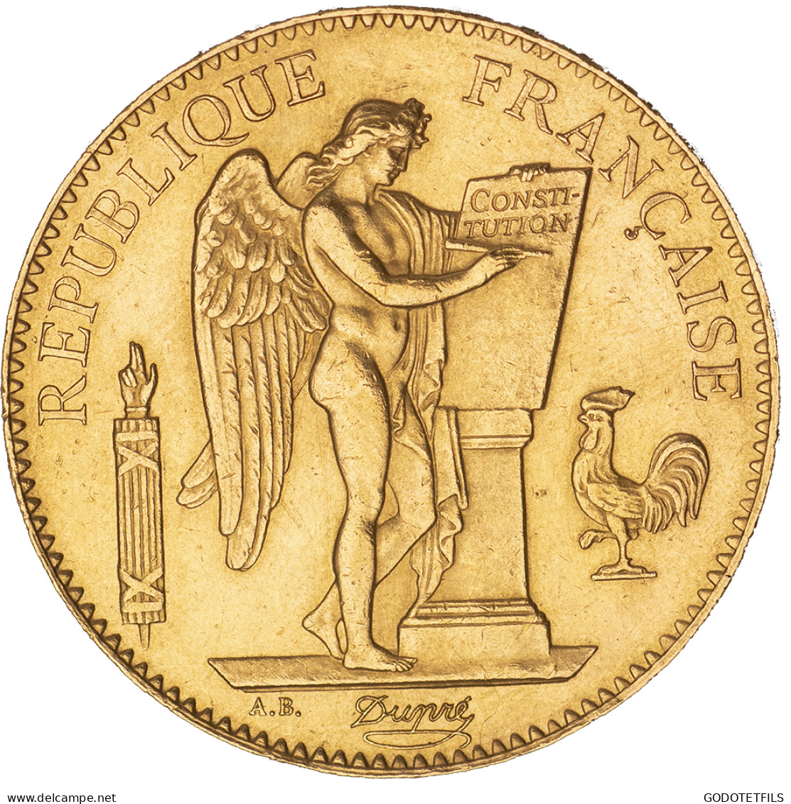 III ème République-100 Francs Génie 1886 Paris - 100 Francs (goud)