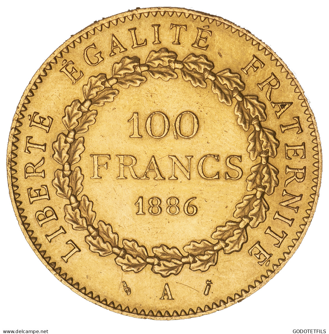 III ème République-100 Francs Génie 1886 Paris - 100 Francs (oro)