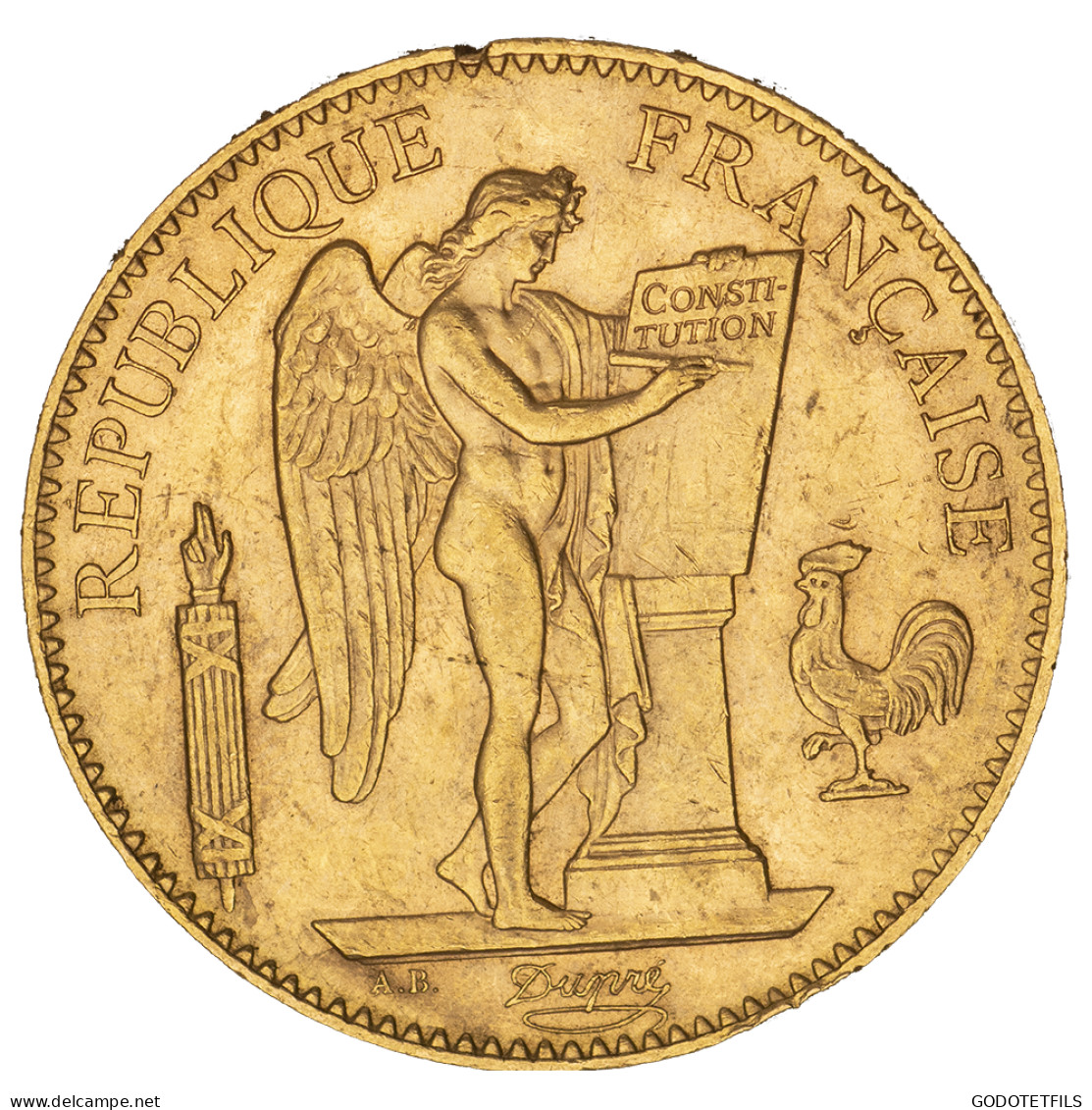 III ème République-100 Francs Génie 1900 Paris - 100 Francs (or)