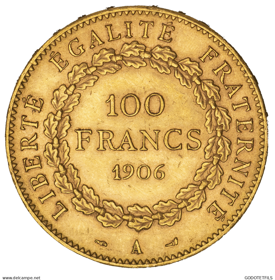III ème République-100 Francs Génie 1906 Paris - 100 Francs (gold)