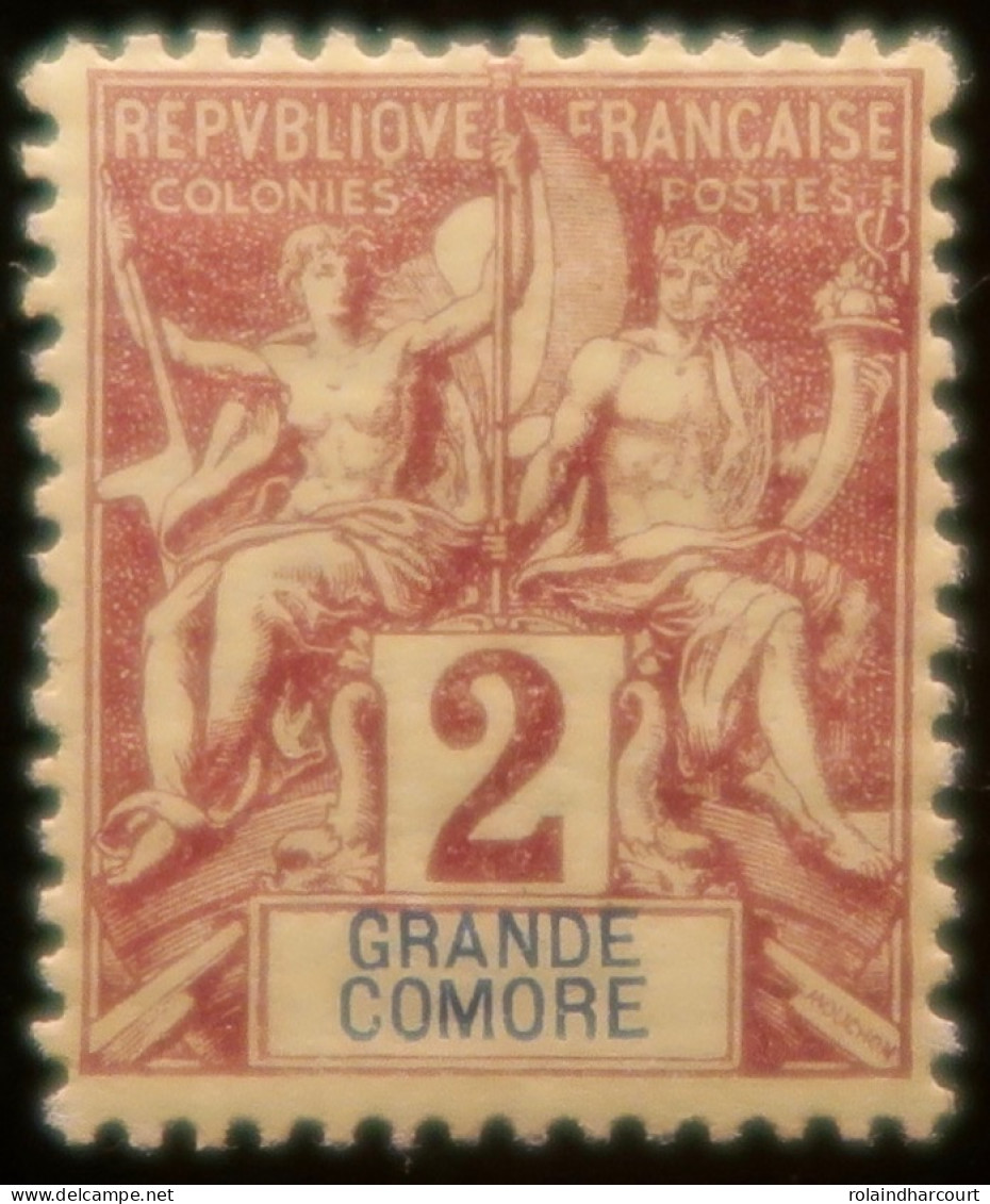 LP3972/65 - 1897 - COLONIES FRANÇAISES - GRANDE COMORE - N°2 NEUF* - Ongebruikt