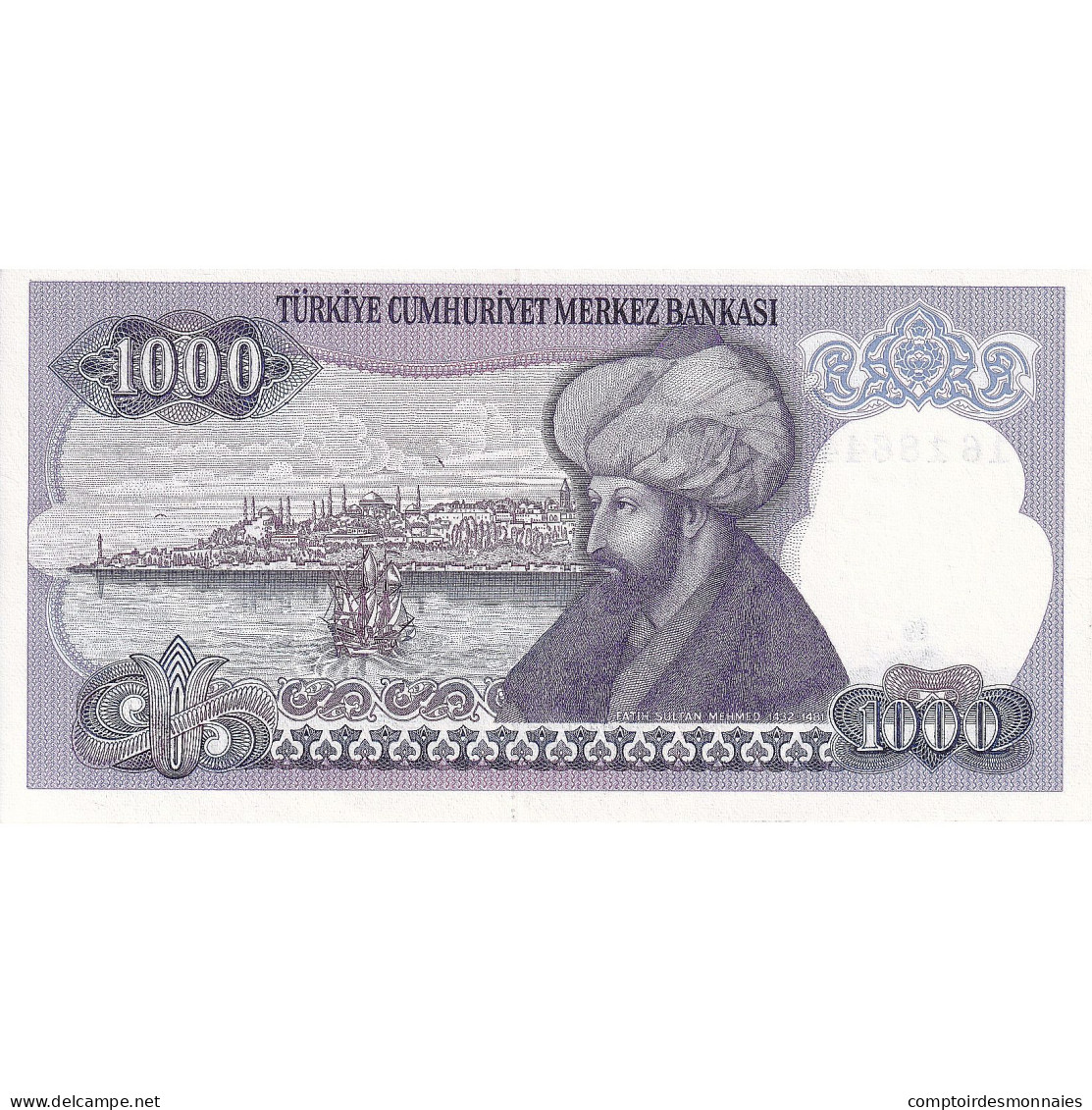 Turquie, 1000 Lira, L.1970, KM:196, NEUF - Turquie