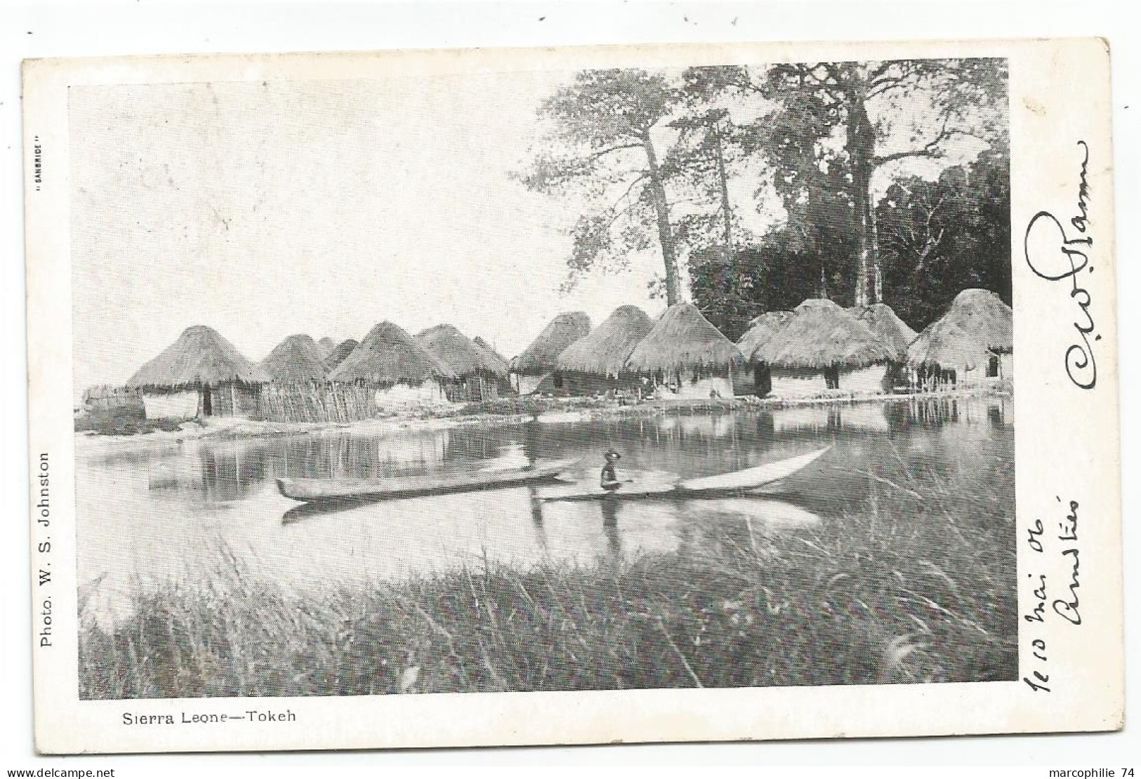 SIERRA LEONE POST CARD TOKEH - Sierra Leone (...-1960)