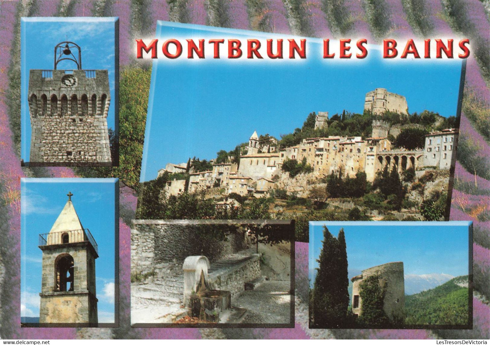 FRANCE - Montbrun-les-Bains - Image De France - Multi-vues - Carte Postale - Nyons