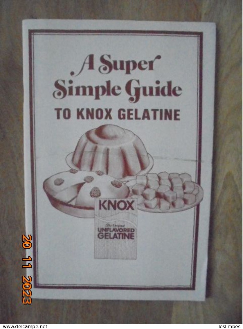 Super Simple Guide To Knox Gelatine - American (US)