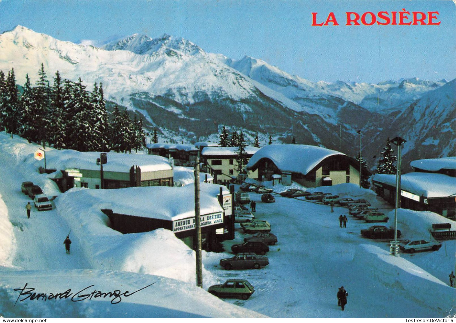 FRANCE - La Rosière De Montvalezan - Le Bec  Rouge - Pointe De L'Archeboc - Carte Postale - Albertville