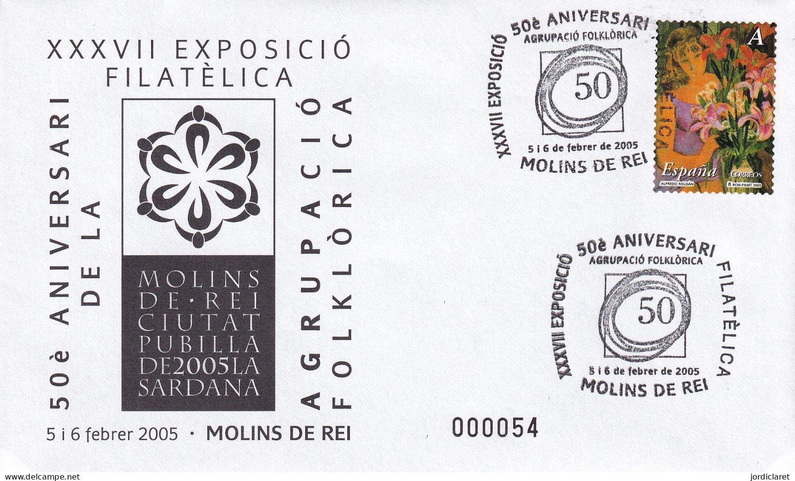 MATASELLOS 2005  MOLINS DE REI - Lettres & Documents