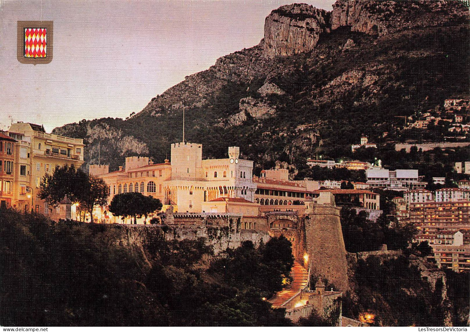 MONACO - Principauté De Monaco - Le Palais Princier - Carte Postale - Prinselijk Paleis