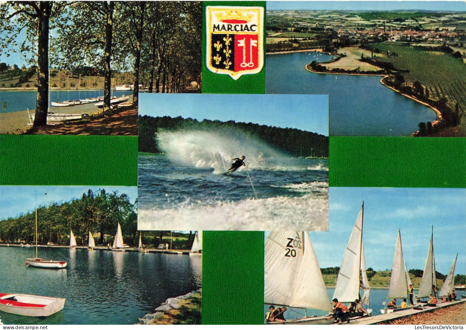 FRANCE - Marciac - Plaisir De La Voile Sur Le Lac - Carte Postale - Mirande