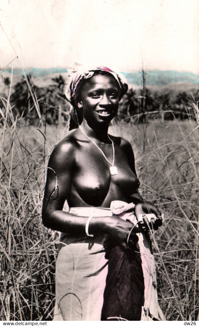 Ethnologie (L'Afrique En Couleurs, Sénégal) Femme Aux Champs - Carte Robel N° 2071 De 1957 - Afrika