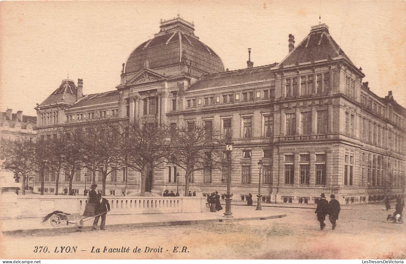 FRANCE - Lyon - Faculté De Droit - ER - Animé - Carte Postale Ancienne - Lyon 2