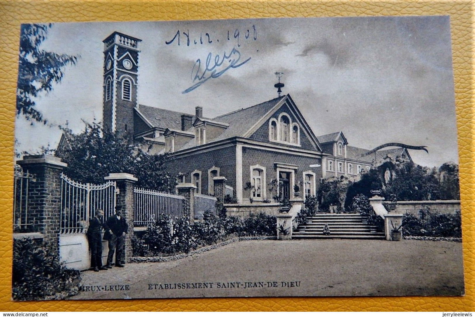 LEUZE-en-HAINAUT  -  Vieux Leuze -  Etablissement Saint Jean De Dieu  -  1908 - Leuze-en-Hainaut