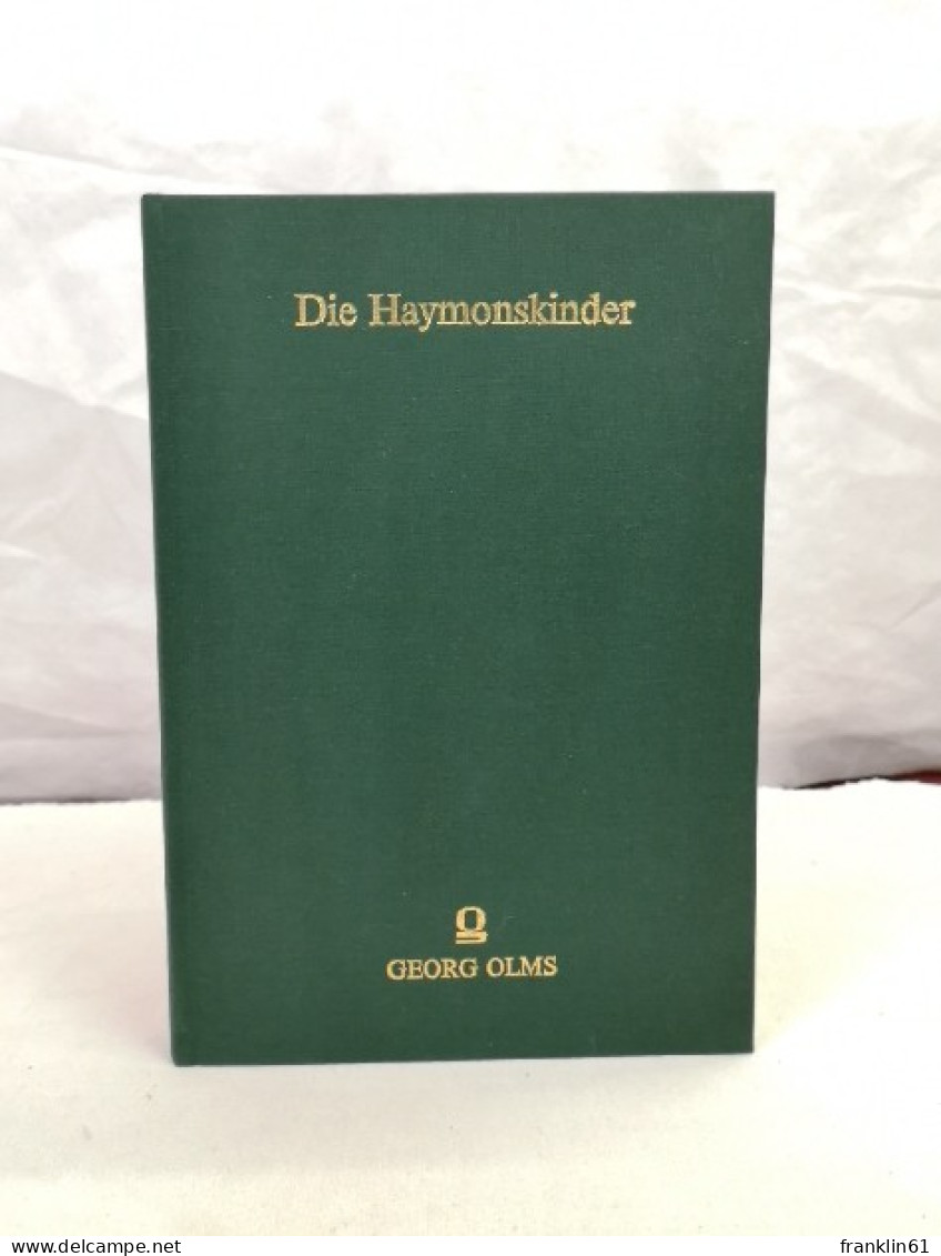 Die Haymonskinder. - Poesia