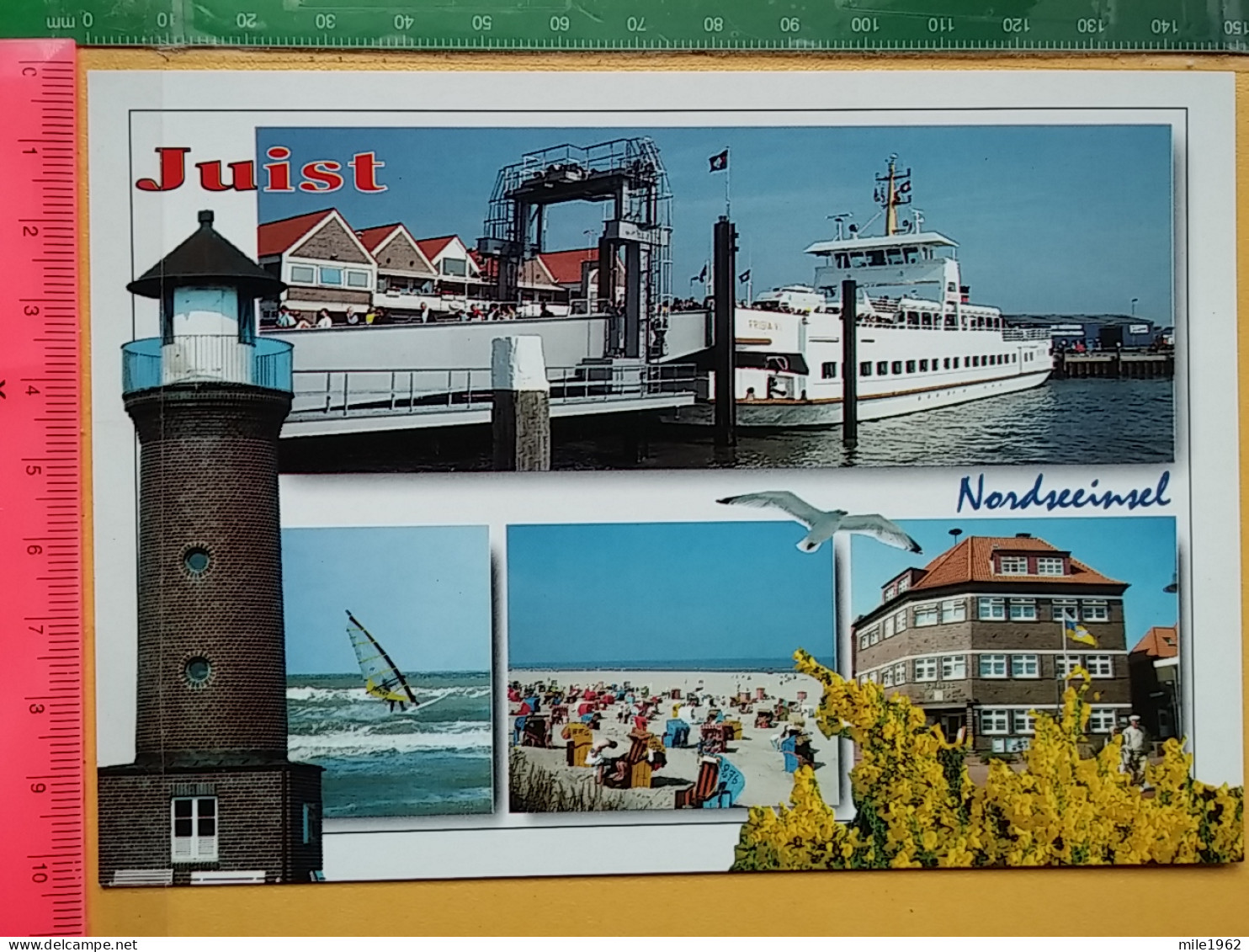 KOV 800-7 - Nordseebad Insel Juist, Lighthouse, Phare, SHIP, BATEAU - Juist