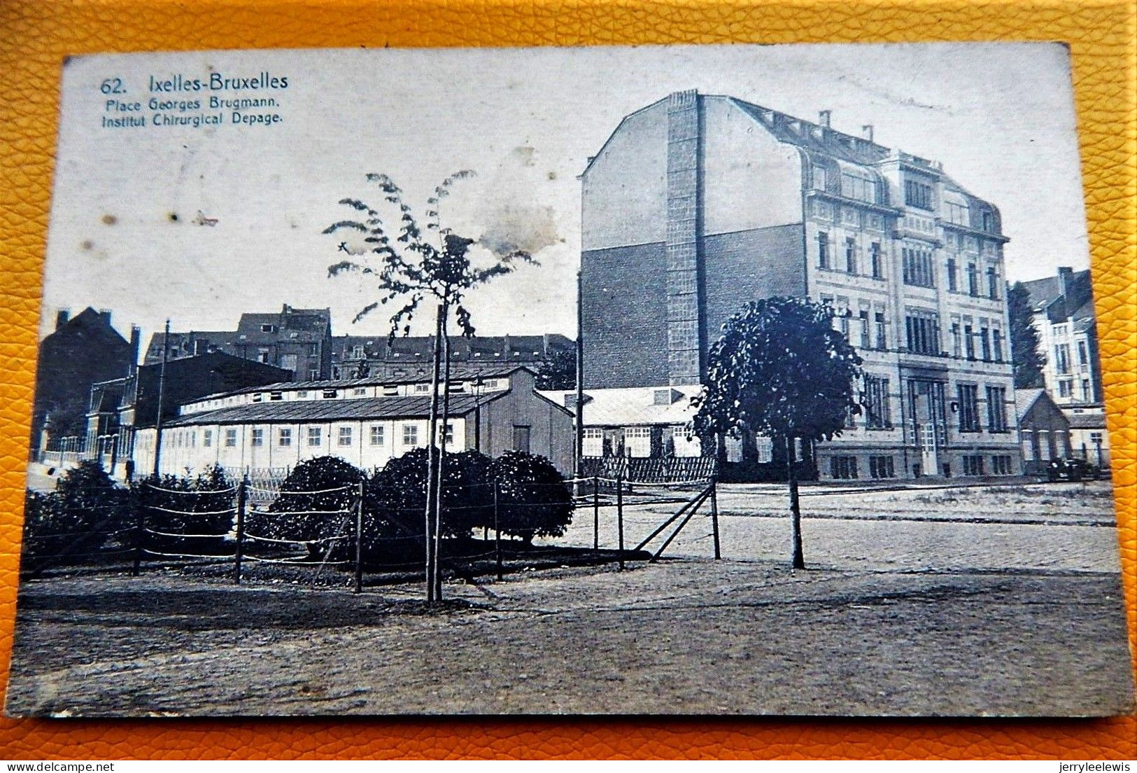 BRUXELLES  -  IXELLES -  Place Georges Brugmann - Institut Chirurgical Depage   -  1922 - Elsene - Ixelles