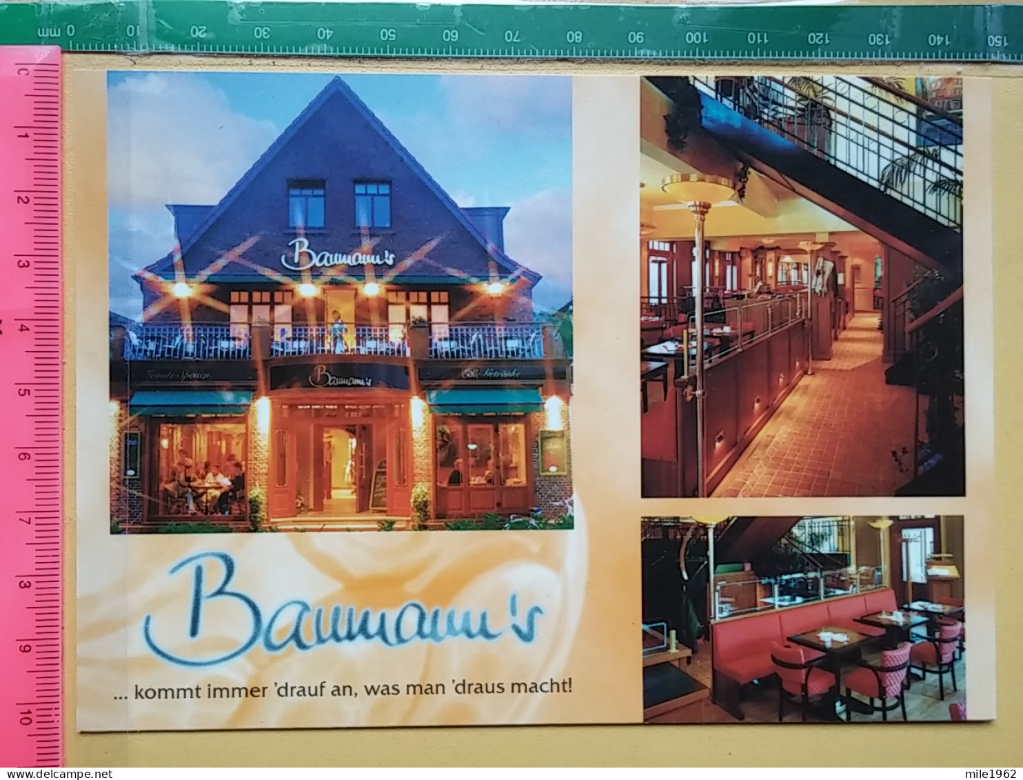 KOV 800-8 - Nordseebad Insel Juist, RESTAURANT BAUMANNS - Juist