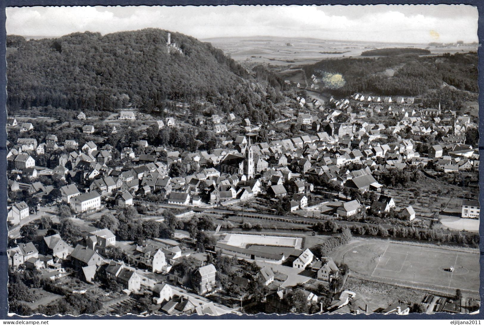 Germany 1966 ⁕ Luftkurort NIEDERMARSBERG - Sauerland ⁕ Postcard - Scan - Marsberg