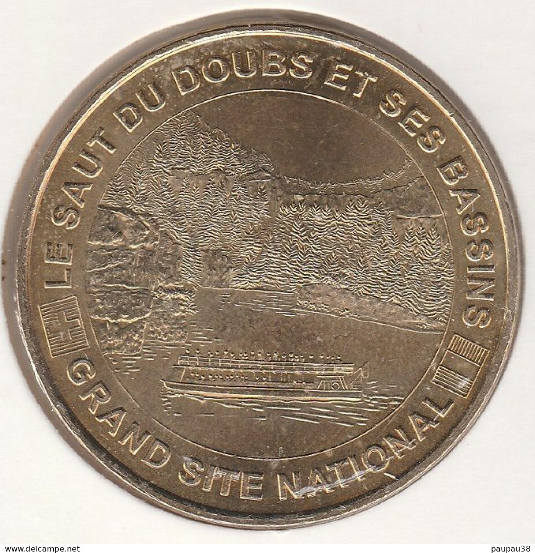 MONNAIE DE PARIS 2006 - 25 VILLERS-LE-LAC Le Saut Du Doubs - 2006