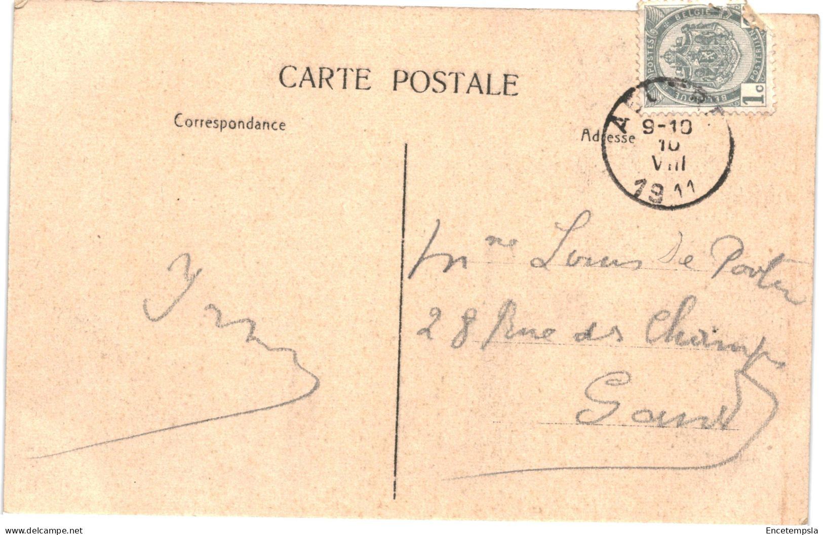 CPA Carte Postale Belgique Ruiselede  Ecole De Bienfaisance Elève Au Réfectoire 1911  VM74265ok - Ruiselede