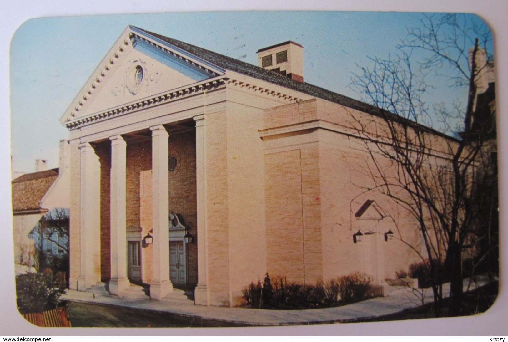 ETATS-UNIS - NEW YORK - Avenue Rochester - The Grorge Eastman House - 1958 - Autres Monuments, édifices