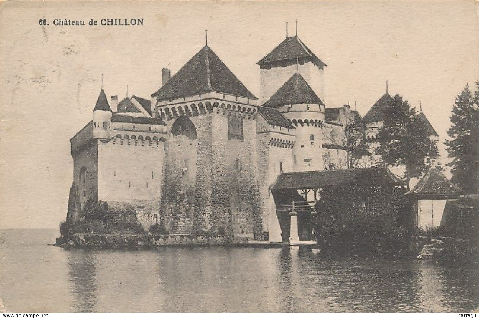 CPA-21601-Suisse-Veytaux (Montreux)  -Château De Chillon -Livraison Offerte - Veytaux